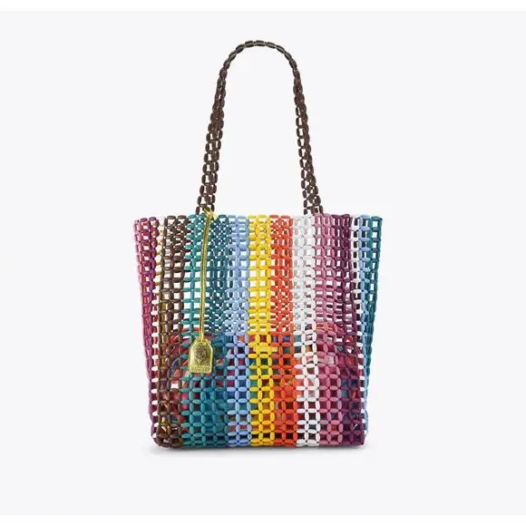 Kurt Geiger London Beaded Kensington Shopper NWT - Picture 2 of 5
